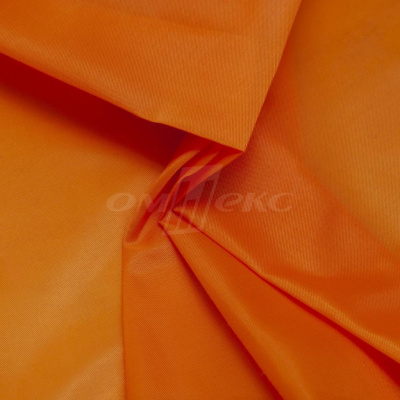 Ткань  подкладочная, Таффета 170Т цвет оранжевый 021С, шир. 150 см - купить в Первоуральске. Цена 43.06 руб.