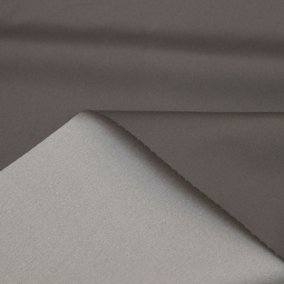 Курточная ткань Дюэл (дюспо) 18-0201, PU/WR/Milky, 80 гр/м2, шир.150см, цвет серый - купить в Первоуральске. Цена 160.75 руб.