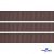 005-коричневый Лента репсовая 12 мм (1/2), 91,4 м  - купить в Первоуральске. Цена: 372.40 руб.
