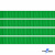 Репсовая лента 019, шир. 6 мм/уп. 50+/-1 м, цвет зелёный - купить в Первоуральске. Цена: 87.54 руб.