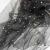 Сетка Фатин Глитер Спейс, 12 (+/-5) гр/м2, шир.150 см, 16-167/черный - купить в Первоуральске. Цена 184.03 руб.
