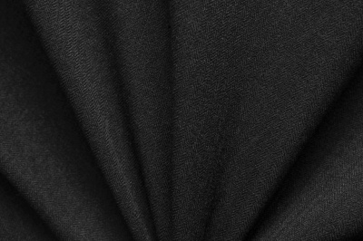 Ткань костюмная 21699 1144/1178, 236 гр/м2, шир.150см, цвет чёрный - купить в Первоуральске. Цена 455.40 руб.