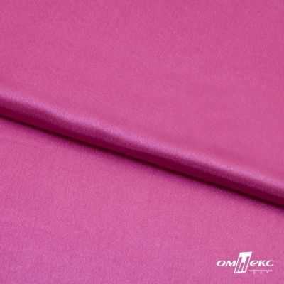 Поли креп-сатин 17-2627, 125 (+/-5) гр/м2, шир.150см, цвет розовый - купить в Первоуральске. Цена 155.57 руб.