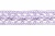 Тесьма кружевная 0621-1855, шир. 18 мм/уп. 20+/-1 м, цвет 107-фиолет - купить в Первоуральске. Цена: 466.97 руб.