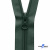 Спиральная молния Т5 890, 80 см, автомат, цвет т.зелёный - купить в Первоуральске. Цена: 16.61 руб.