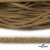 Шнур плетеный d-6 мм круглый, 70% хлопок 30% полиэстер, уп.90+/-1 м, цв.1074-бежевый - купить в Первоуральске. Цена: 588 руб.