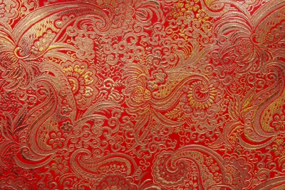 Ткань костюмная жаккард №15, 140 гр/м2, шир.150см, цвет красный - купить в Первоуральске. Цена 475.65 руб.
