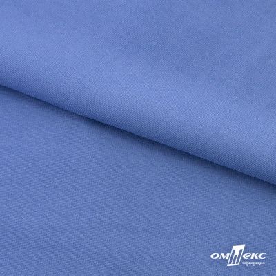 Трикотажное полотно Джерси Понте-де-Рома, 95% / 5%, 150 см, 290гм2, цв. серо-голубой, м - купить в Первоуральске. Цена 297 руб.