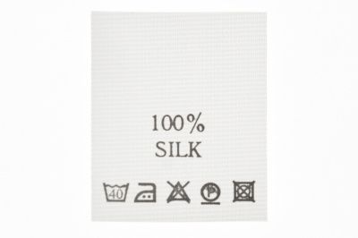 Состав и уход 100% Silk 200 шт - купить в Первоуральске. Цена: 232.29 руб.