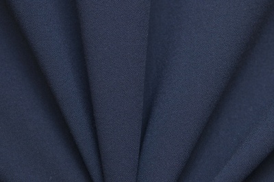 Костюмная ткань с вискозой "Бриджит", 210 гр/м2, шир.150см, цвет т.синий - купить в Первоуральске. Цена 564.96 руб.