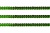 Пайетки "ОмТекс" на нитях, SILVER-BASE, 6 мм С / упак.73+/-1м, цв. 4 - зеленый - купить в Первоуральске. Цена: 484.77 руб.