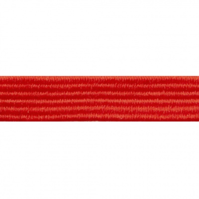 Резиновые нити с текстильным покрытием, шир. 6 мм ( упак.30 м/уп), цв.- 86-красный - купить в Первоуральске. Цена: 155.22 руб.