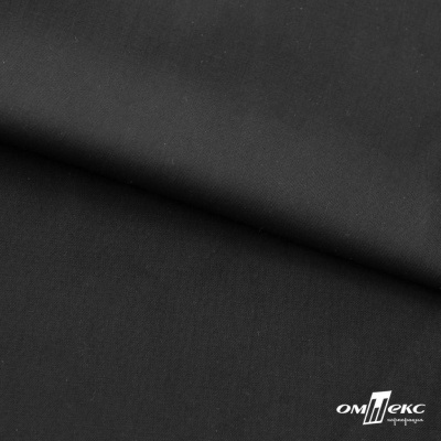 Ткань сорочечная Темза, 80%полиэстр 20%вискоза, 120 г/м2 ш.150 см, цв.черный - купить в Первоуральске. Цена 269.93 руб.