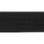 Резинка 25 мм Тканая, 13,75 гр/п.м, (бобина 25 +/-0,5 м) - черная  - купить в Первоуральске. Цена: 11.67 руб.