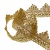 Тесьма металлизированная 0384-0240, шир. 40 мм/уп. 25+/-1 м, цвет золото - купить в Первоуральске. Цена: 490.74 руб.
