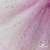Сетка Фатин Глитер Спейс, 12 (+/-5) гр/м2, шир.150 см, 16-12/розовый - купить в Первоуральске. Цена 202.08 руб.