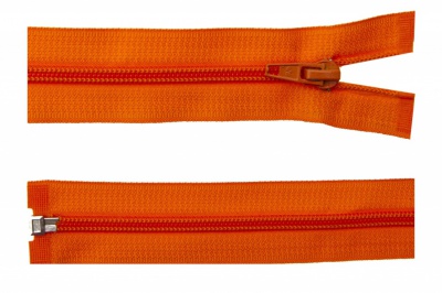 Спиральная молния Т5 849, 65 см, автомат, цвет оранжевый - купить в Первоуральске. Цена: 14.68 руб.