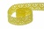 Тесьма кружевная 0621-1059, шир. 20 мм/уп. 20+/-1 м, цвет 017-жёлтый - купить в Первоуральске. Цена: 507.67 руб.