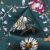 Плательная ткань "Фламенко" 6.1, 80 гр/м2, шир.150 см, принт растительный - купить в Первоуральске. Цена 241.49 руб.