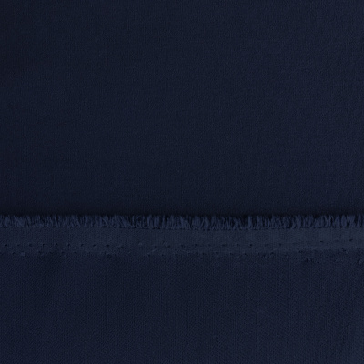 Костюмная ткань "Элис", 220 гр/м2, шир.150 см, цвет т.синий - купить в Первоуральске. Цена 308 руб.