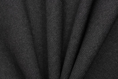Ткань костюмная 25505 2003, 265 гр/м2, шир.150см, цвет т.серый - купить в Первоуральске. Цена 418.73 руб.