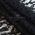 Кружевное полотно #2307, 145 гр/м2, шир.150см, цвет чёрный - купить в Первоуральске. Цена 449.07 руб.