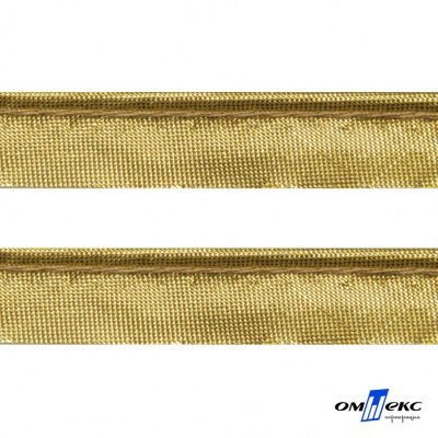 Кант атласный 136, шир. 12 мм (в упак. 65,8 м), цвет золото - купить в Первоуральске. Цена: 433.08 руб.