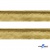 Кант атласный 136, шир. 12 мм (в упак. 65,8 м), цвет золото - купить в Первоуральске. Цена: 433.08 руб.